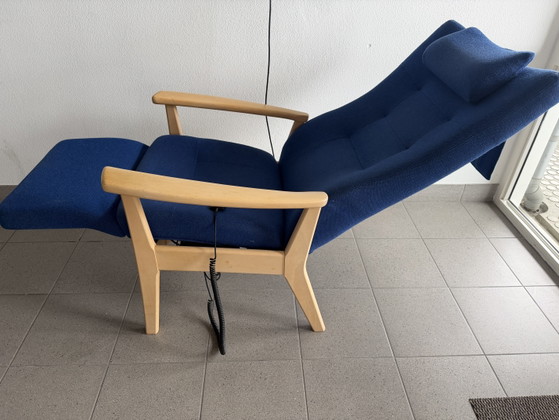 Fauteuil inclinable électrique Farstrup 5080 Plus. – Fauteuils de relaxation, Wood, Wool (photo 7 of 11)