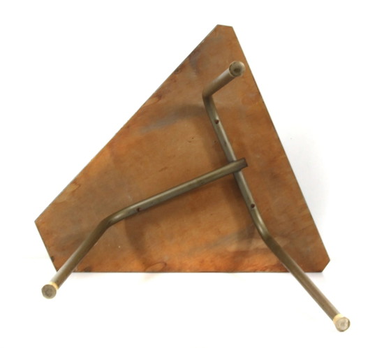 Wim Rietveld vintage sixties side table – Minimal Dutch design Coffee Table – Rietveld (Wim), Metal (photo 2 of 7)