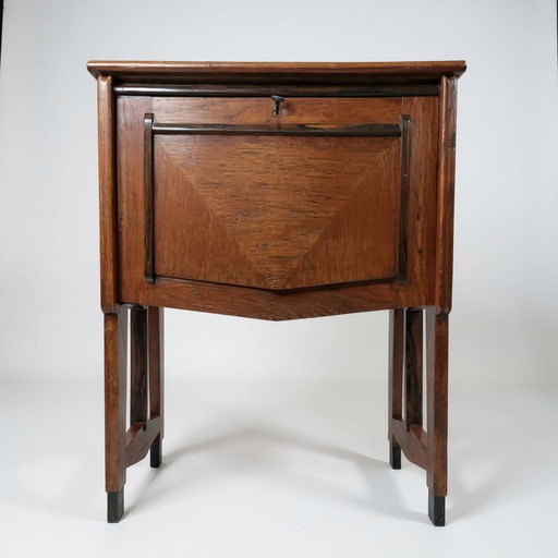 Amsterdam School radio cabinet