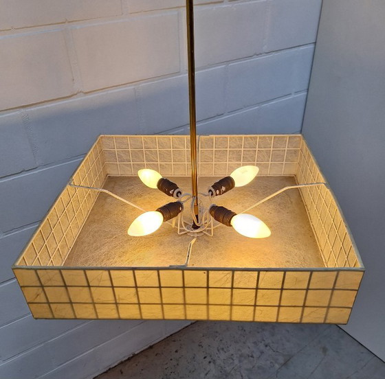 Image 1 of Lámpara colgante cuadrada de los años 50