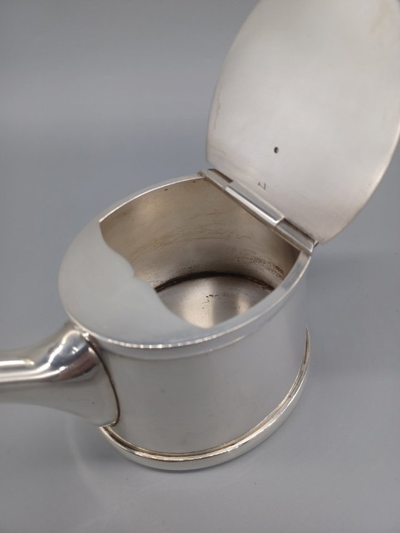 Image 1 of Tetera de plata Art Déco con sello Durousseau & Raynaud Lyon circa 1920.