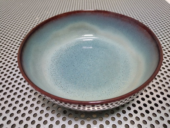 Image 1 of Ensemble de 4 bols en faïence bleue