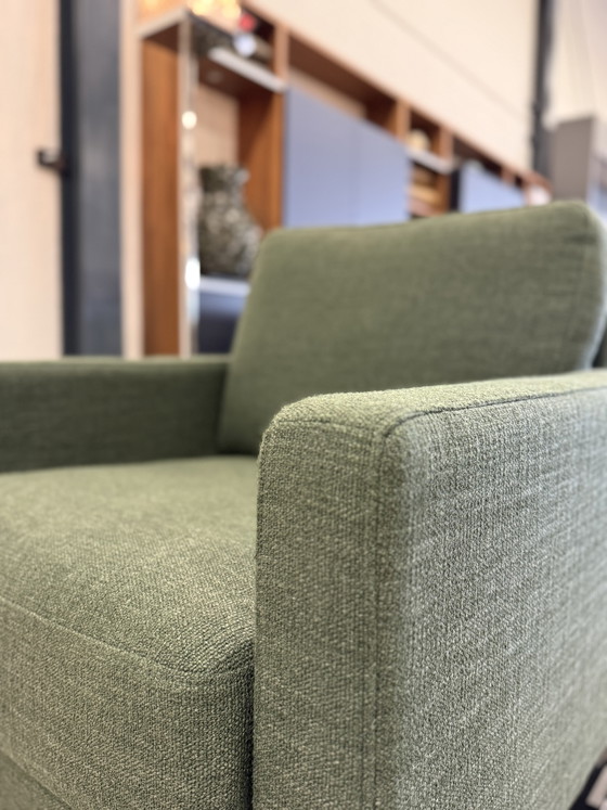 Image 1 of Poltrona Rolf Benz Ego in tessuto verde