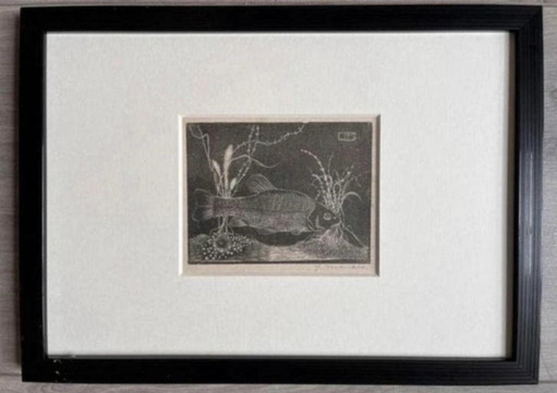 Jan Mankes 1889-1920 / Heliogravure Zeelt 1923 – lithos zeefdrukken, Paper