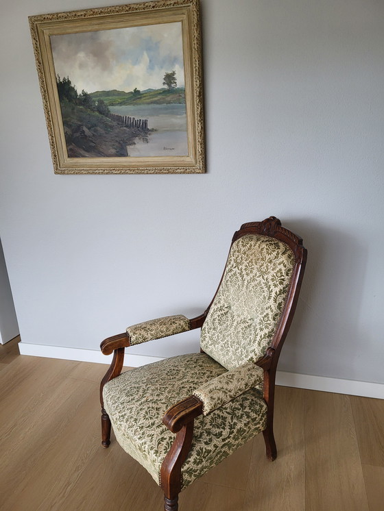 Image 1 of Beautiful antique chair in Louis XV style.