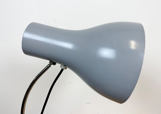 Image 1 of Lampada da tavolo grigia di Josef Hurka per Napako, anni '60