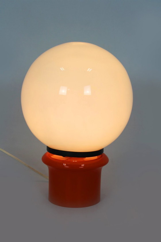 Image 1 of Vintage Czech Table Lamp from Osvitlováci Sklo, 1970s