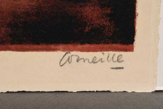 Image 1 of Corneille G Beverloo (1922) Lithografie "Terre et Astres" Ges Gen