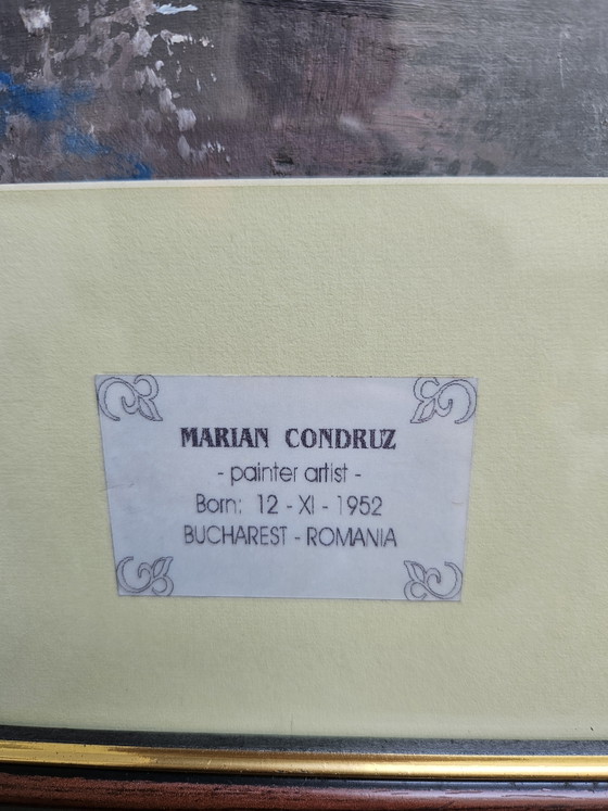 Image 1 of Oil painting by Marian Condruz (1952-2018)