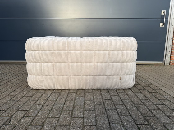 Image 1 of Ligne Roset Kashima (9-'81) 2 posti in velluto a coste beige 10/10