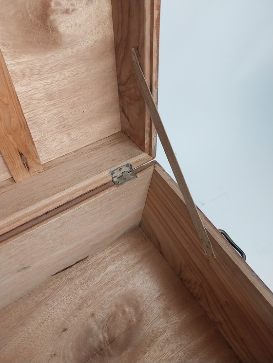 Image 1 of 1 cofre de campaña kamferhouten / kist c.a. 1870.