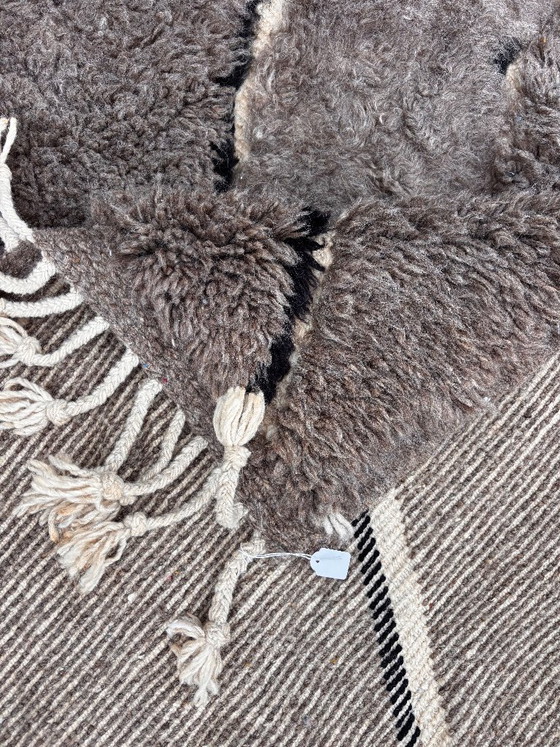 Image 1 of Tapis d'intérieur moderne en laine Mrirt 200x300 cm - Tapis berbère en laine fait main