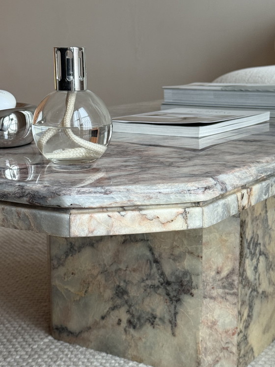 Image 1 of Tavolino da caffè in marmo vintage, Italia 1970