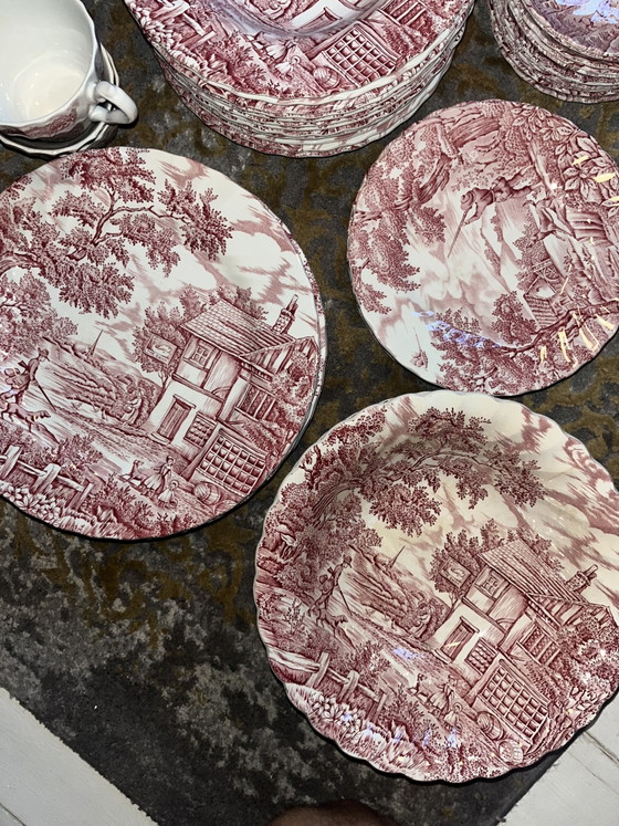 Vintage Crockery ‘The Hunter’ - by Myott – Porcelain (photo 4 of 15)