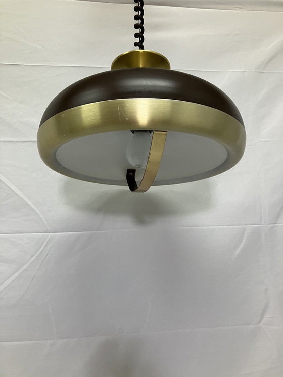 Image 1 of Vintage designer hanglamp by Leclaire & Schäfer, space age