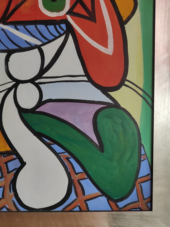 Image 1 of painting Pablo Picasso "Nature Morte" originally painted by Stauros