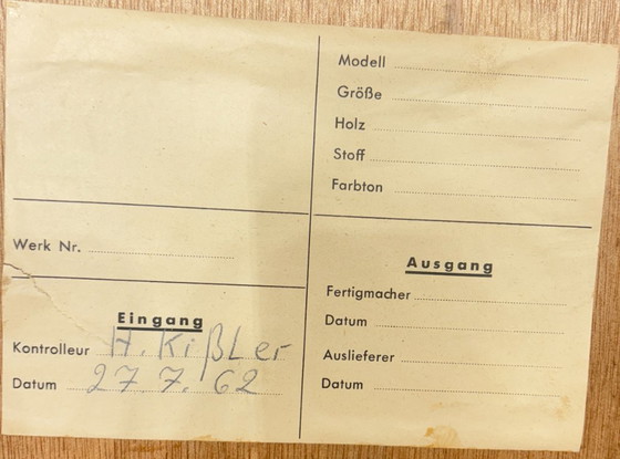 Image 1 of Kledingkast uit het midden van de vorige eeuw / kledingkast uit de jaren 60 / vintage kledingkast
