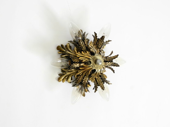 Image 1 of Magnifiques lampes de plafond ou appliques italiennes des années 1960, de la marque Banci Firenze, Italie.