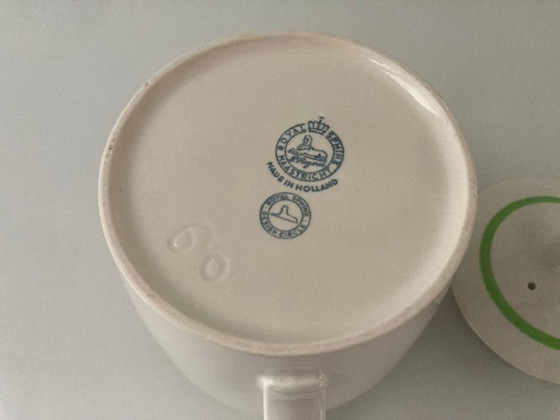 Image 1 of Vintage theepot Royal Sphinx met fruitdecor