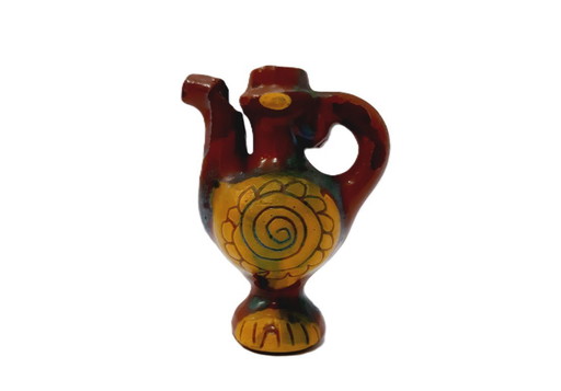 Vintage Small Decorative Ceramic Pitcher