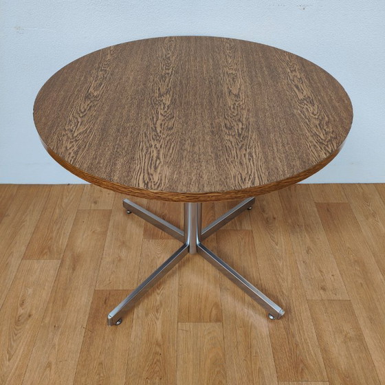 Image 1 of Vintage round Mid Century Modern dining table