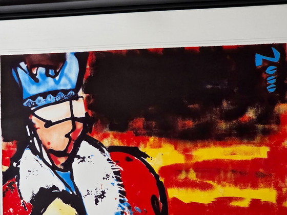 Image 1 of Herman Brood - Couronnement du roi, édition limitée signée à la main, 41/50