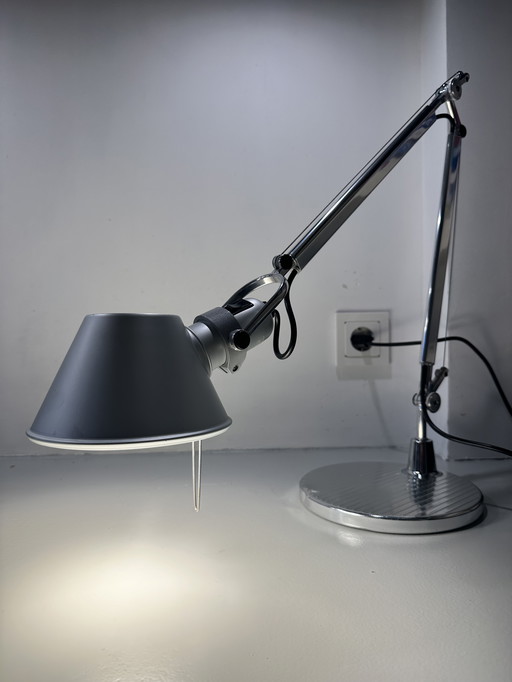 Artemide Tolomeo Mini Desk Lamp Aluminum