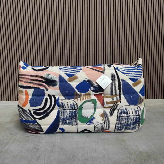 Image 1 of Ligne Roset Togo 2-Seater Sofa and Footstool - 50th Anniversary Edition 2023