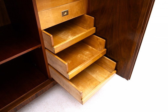 Image 1 of Large Art Deco chest of drawers from the 1940s, Poland.