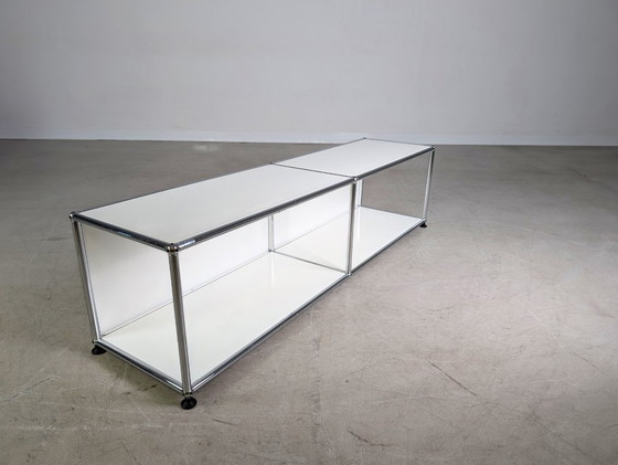 Image 1 of Aparador original USM Haller blanco 1x2 mueble TV cómoda Fritz