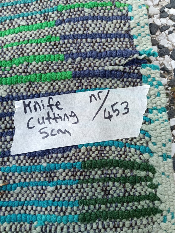 Image 1 of Hand-knotted Berber wool rug 255x140cm