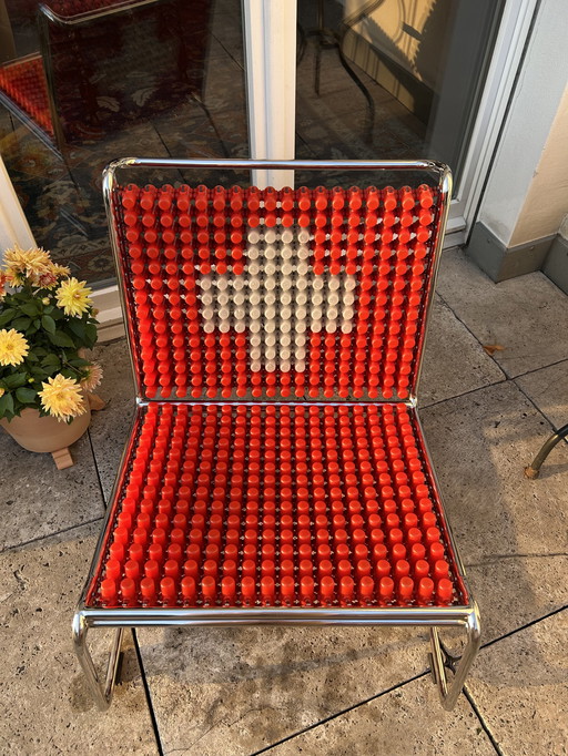 Accupunto Yos & Leonard Lounge Chair ALC-101 Design personnalisé "Swiss"
