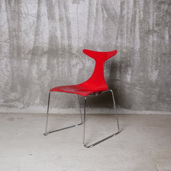 Image 1 of Gino Carollo x Ciacci Kreaty – Set of Four “Delfy” Chairs – c. 1995 – Italy