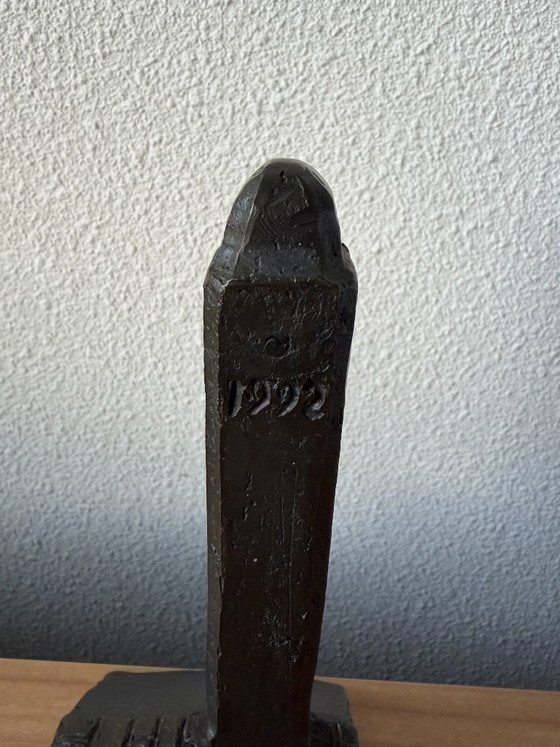 Scultura in bronzo Jaap Hartman-Ridderkerk Ijsselmonde-1716-1992 – Sculture (photo 6 of 7)