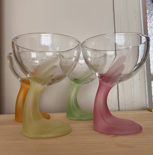 Coupes à Glace Bormilio Rocco 1970