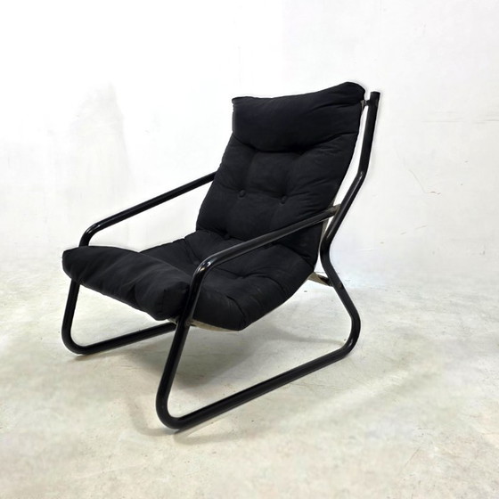 Image 1 of Sillón Gillis Lundgren Ikea de los años 70, color negro