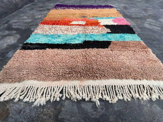 Handgemaakt Berber vloerkleed 250cmx150cm – Vloerkleden en tapijten, Wool, Bohemian (photo 10 of 11)