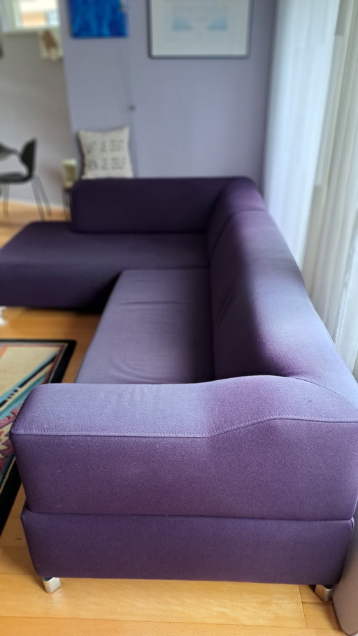 Canapé d'angle Leolux – hoekbanken, Wool, Metal