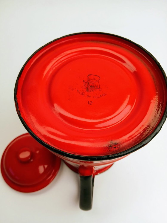 Image 1 of Vintage Enamel Jug