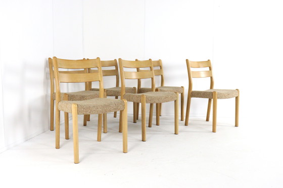 Image 1 of 6x EMC Mobler Stühle Dänischer Jahrgang