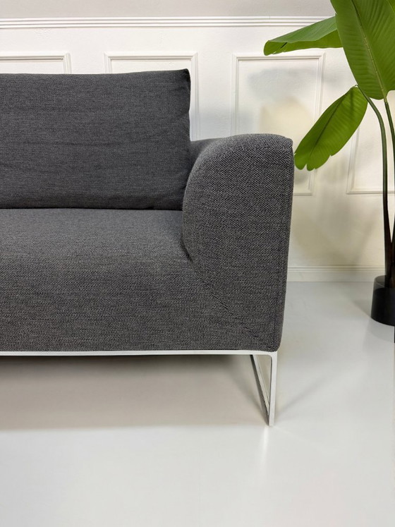 Image 1 of COR Mell Designer Sofa Couch Grau Stoff