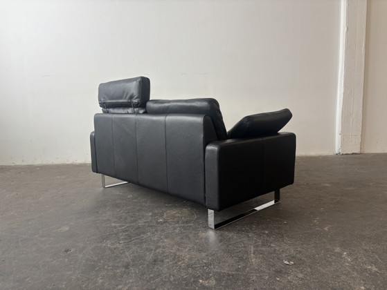 COR Conseta Designer Sofa Couch Leather New – 2 seaters, Modern (photo 4 of 8)