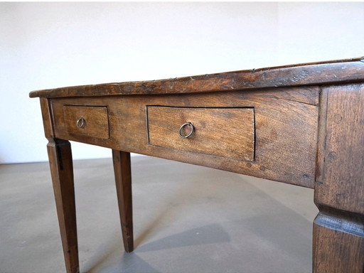 Tavolino laterale / consolle in autentico legno massello