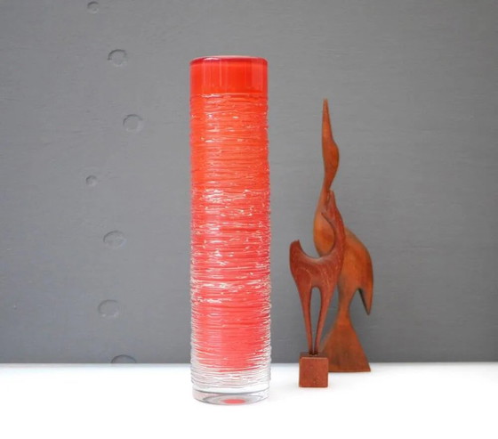 Image 1 of Glass vase by Edenfalk, Skruf, Sweden