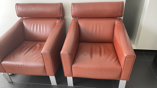 2 fauteuils Leolux