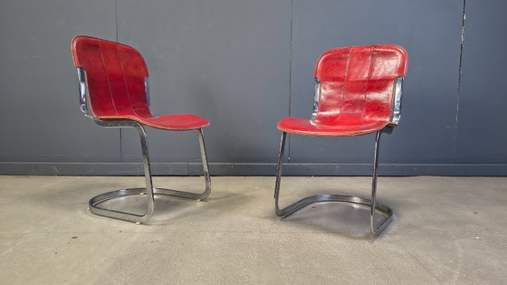 Image 1 of Vintage eetkamerstoelen van Cidue, set van 6, jaren 70