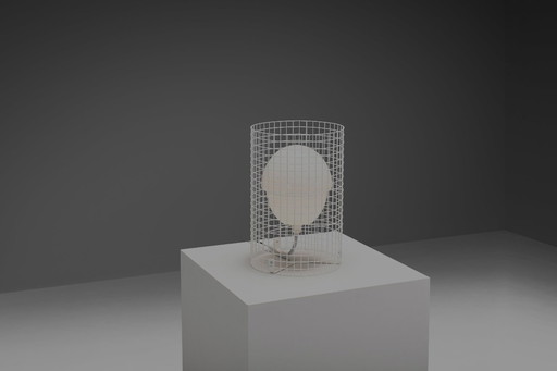 Metal and Glass Gino Sarfatti Model 1102 Floor Lamp – Arteluce, Italy, 1971