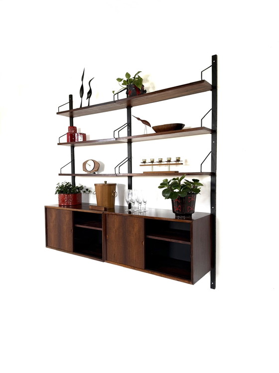 Image 1 of Vintage modular wall system, Poul Cadovius ‘60