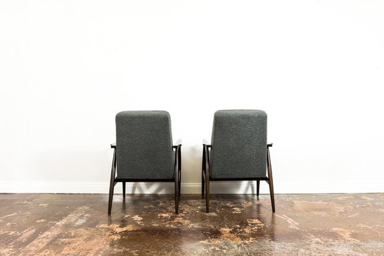 Image 1 of Fauteuils vintage, modèle 300-190, par H. Lis, Pologne, années 1970, lot de 2