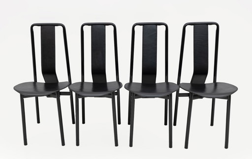 Irma Design Chairs by Achille Castiglioni for Zanotta, 1970s, Set of four
